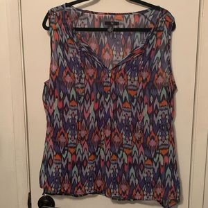 Gap sheer sleeveless top